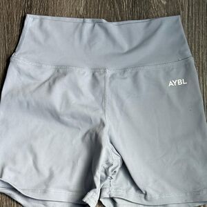 Aybl Women's Blue and Grey Shorts